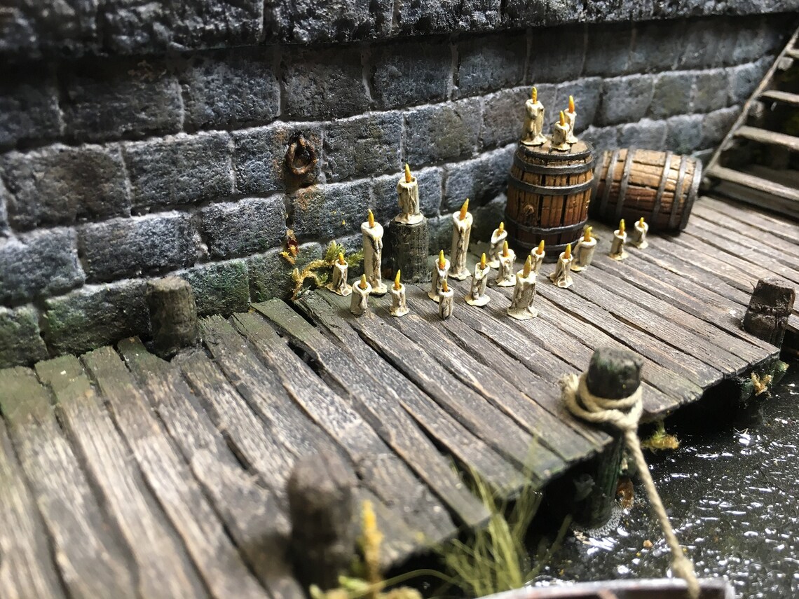 28mm Wargaming Terrain Candles set of 20 Ideal for Etsy