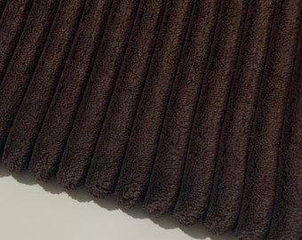 Dark Brown Velvet Fabric - Etsy