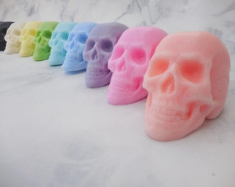 3 x Soap Shower Skulls