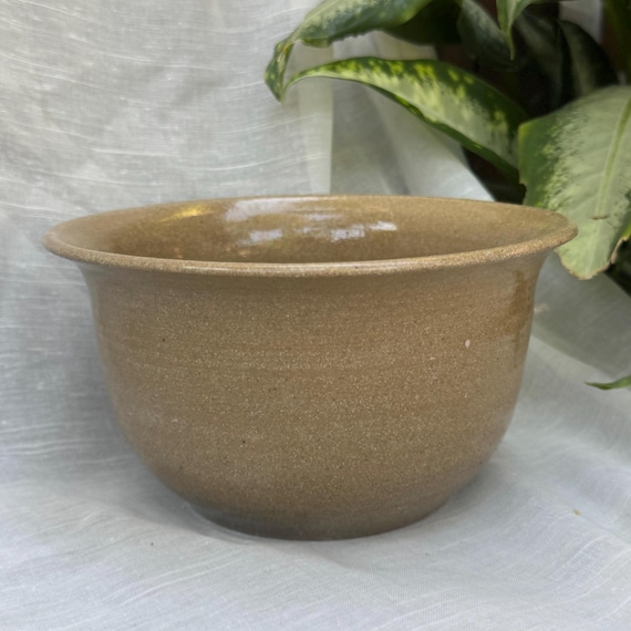 Wavy Lip Stoneware Bowl