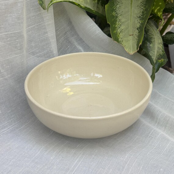 White Footed Bowl