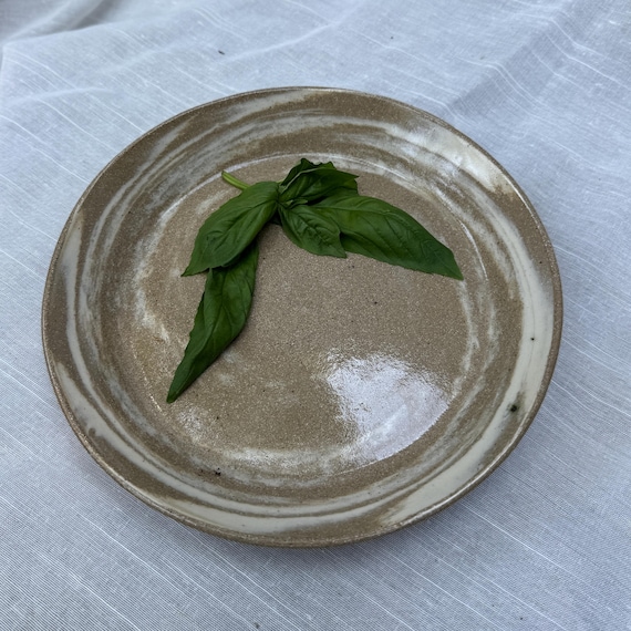 Marbled Stoneware Plate