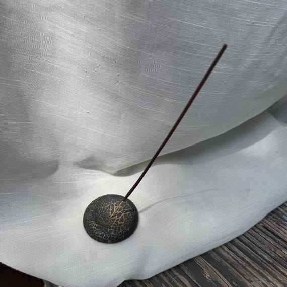 Mud Crack Incense Holder