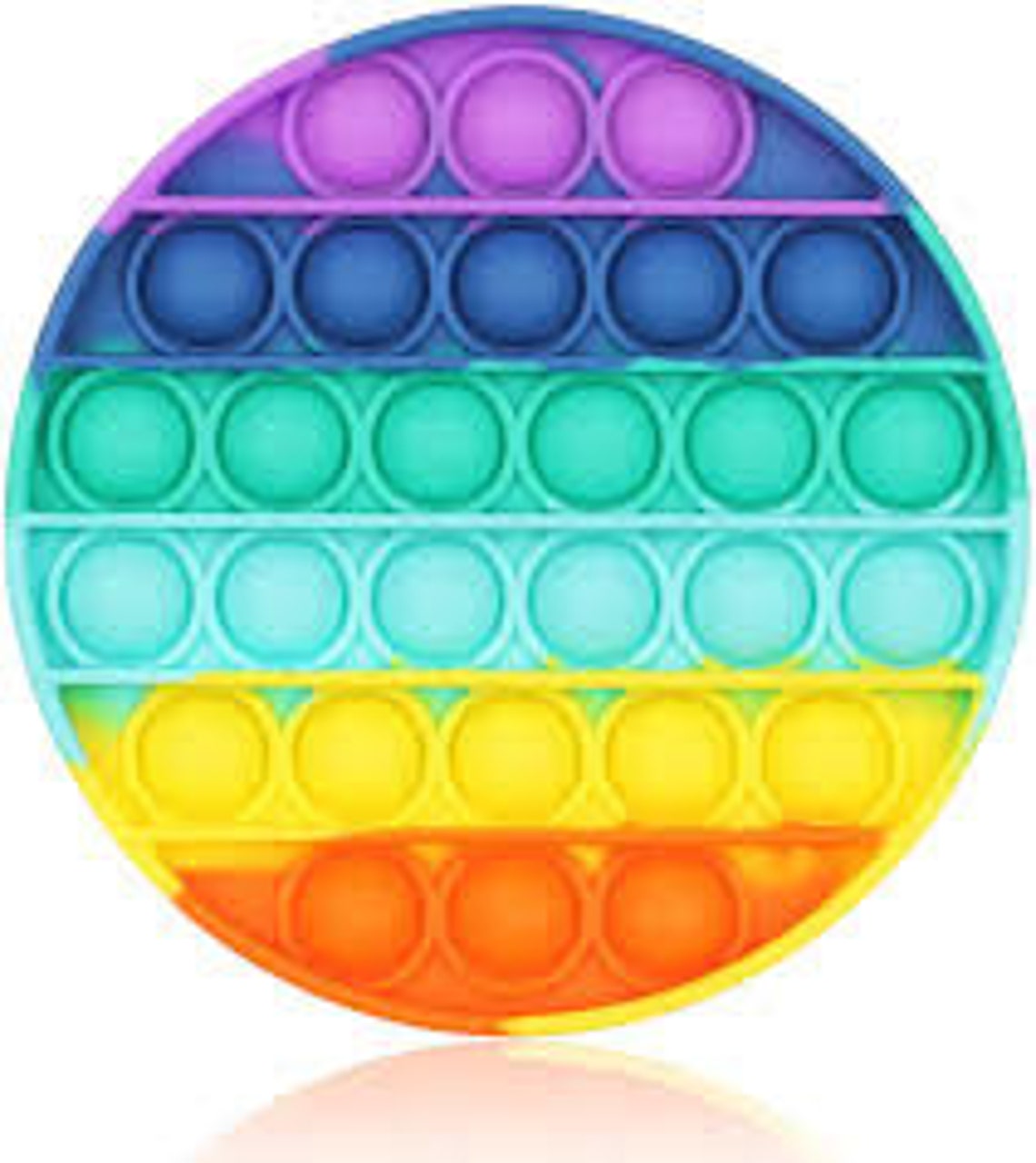 Rainbow Pop it fidget Toy | Etsy