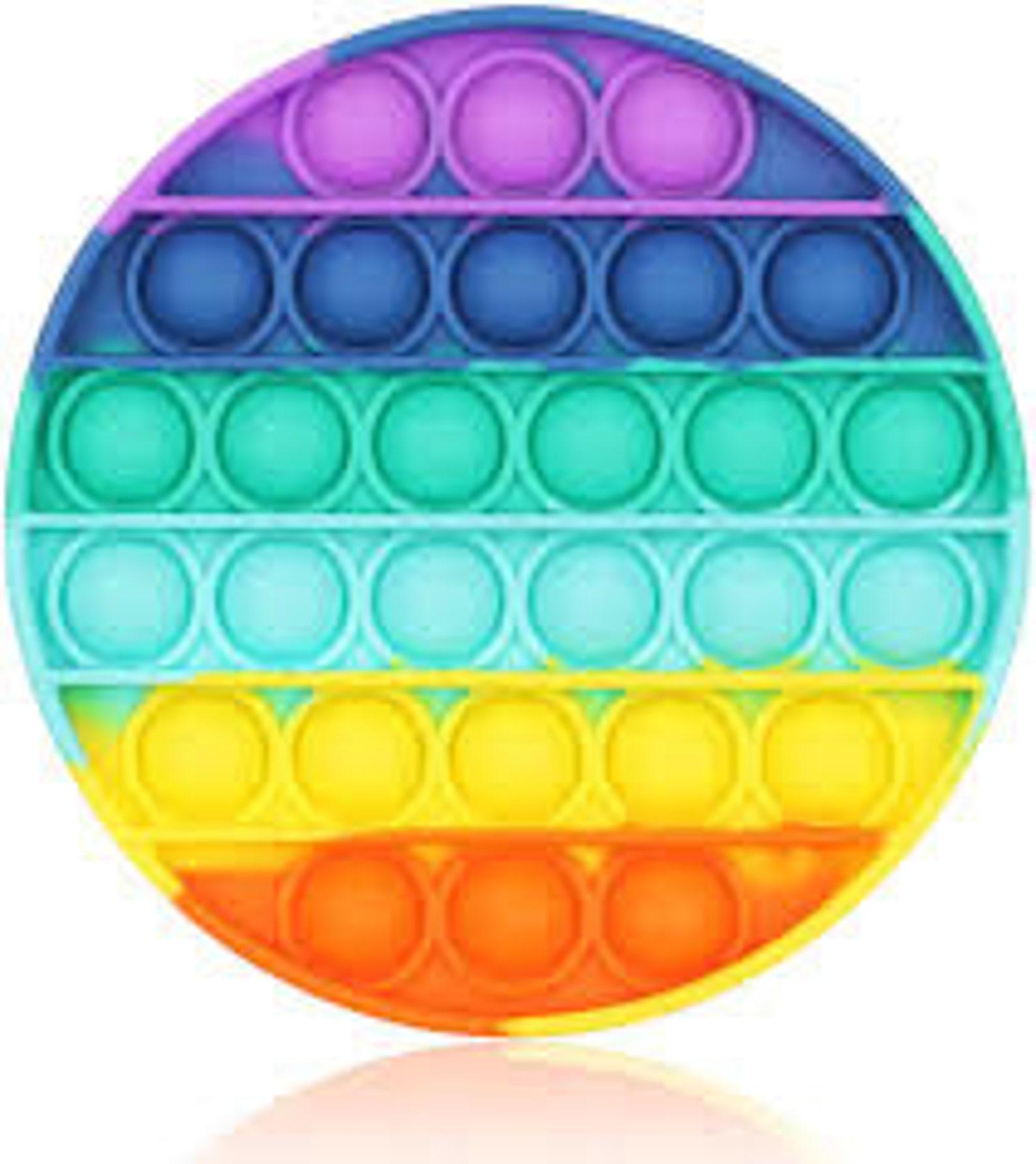 Rainbow Pop it fidget Toy | Etsy