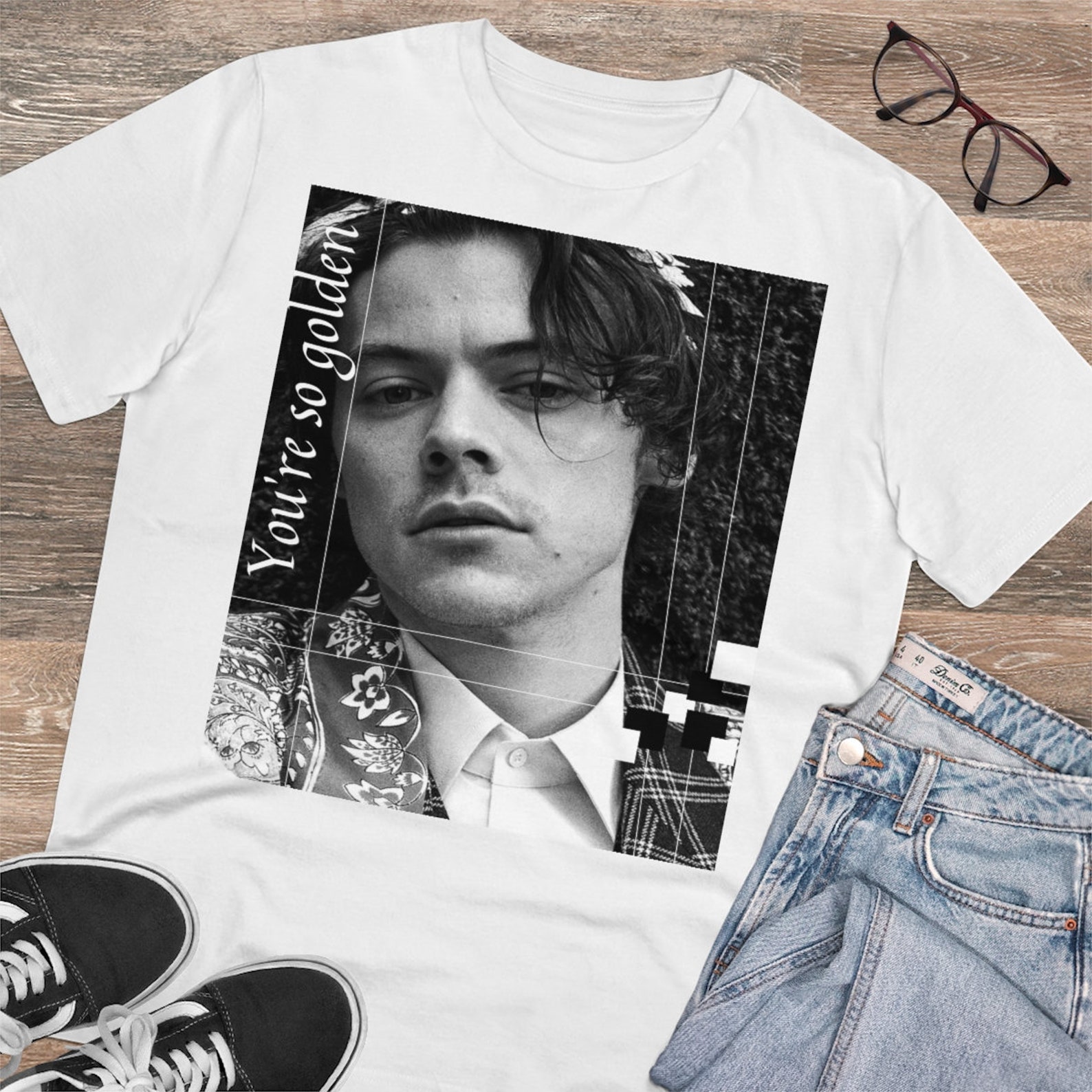 harry styles t shirt shein