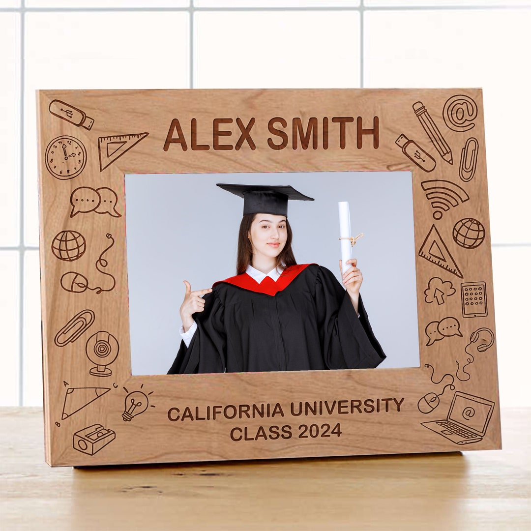 Personalized Graduation Frame, Custom Frame for Graduation Souvenirs, Graduation Gifts, Custom