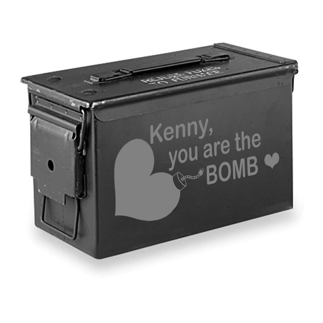 Personalized Ammo Box, Groomsmen Gifts, Fathers Day Gift, Gifts for Him ...