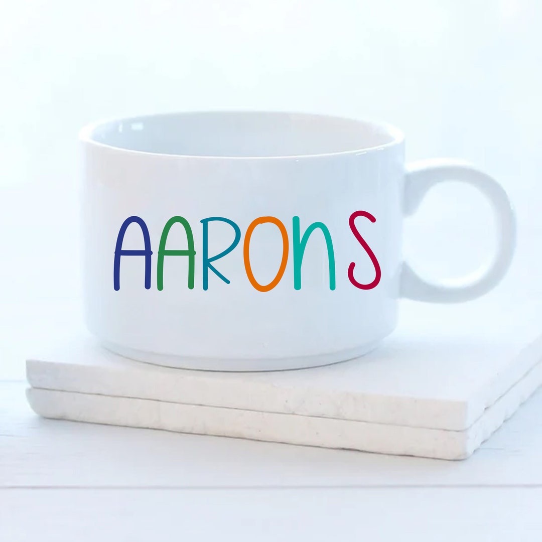 Personalized Cereal Bowl, Ice Cream Bowl, Birthday Gift for Kids