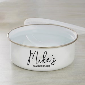 Personalized Bowl, Birthday Gifts, Valentine&#39;s Day Gift, Gift For him and Her, Cereal Bowl, Ice Cream Bowl, Popcorn Bowl,Chili and Soup Bowl