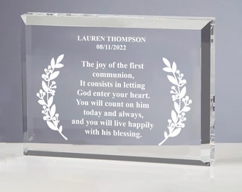 Personalized Keepsake Block, Gift For Birthday, Couples, Wedding, Graduation, Appreciation, Engagement, Custom Award Keepsake, Wedding Gift