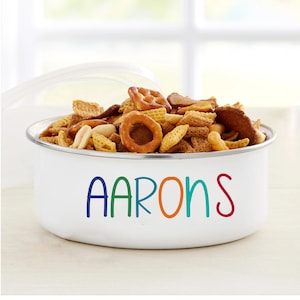 Personalized Bowl, Birthday Gifts, Valentine&#39;s Day Gift, Gift For him and Her, Cereal Bowl, Ice Cream Bowl, Popcorn Bowl Chili and Soup Bowl