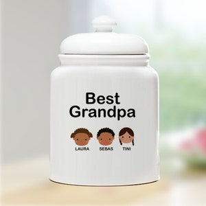 Personalized Cookie Jar, Housewarming Gift, Personalized Cookie Jar, Custom Cookie Jar, Personalized Home Decor, Ceramic Jar