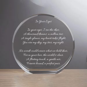 Valentines Day Gifts, Gift for Boyfriend, Gifts for Her, Boyfriend Gift, Valentines Day Card, Personalized Keepsake Block