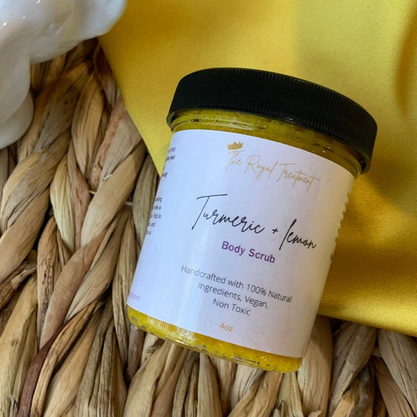Turmeric Scrub Dark Spots Remover Etsy