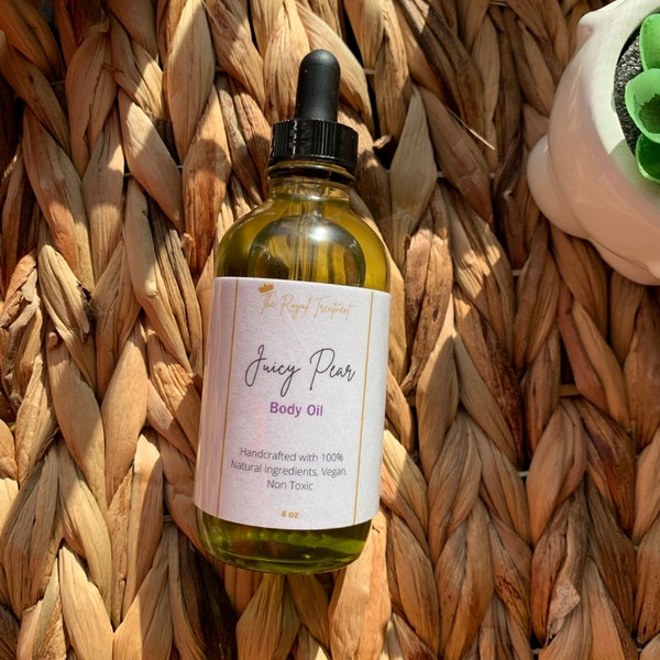 Vegan Body Oil Etsy