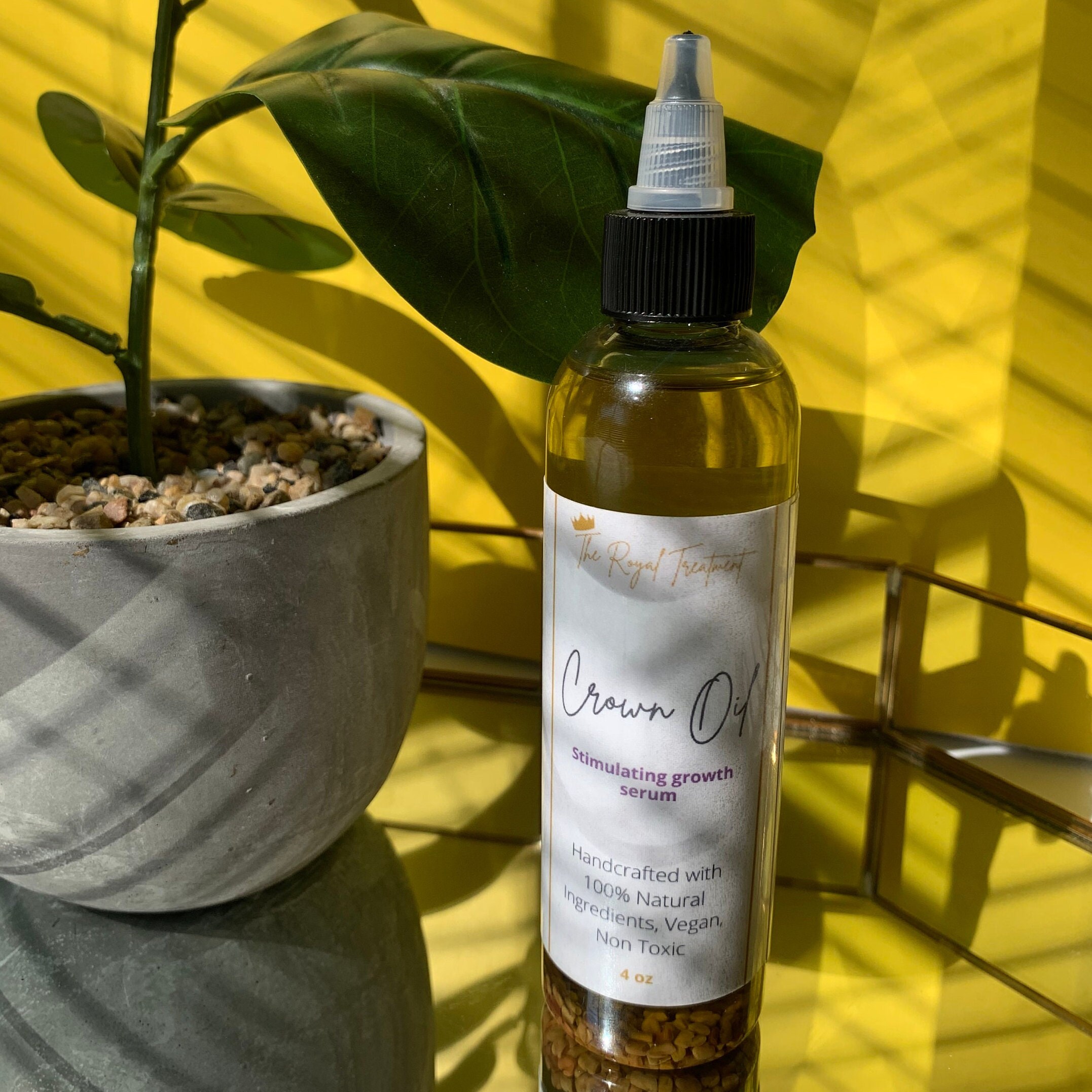 Crown Oil Hair Growth Oil Dry Scalp Oil Hair Growth Serum Etsy