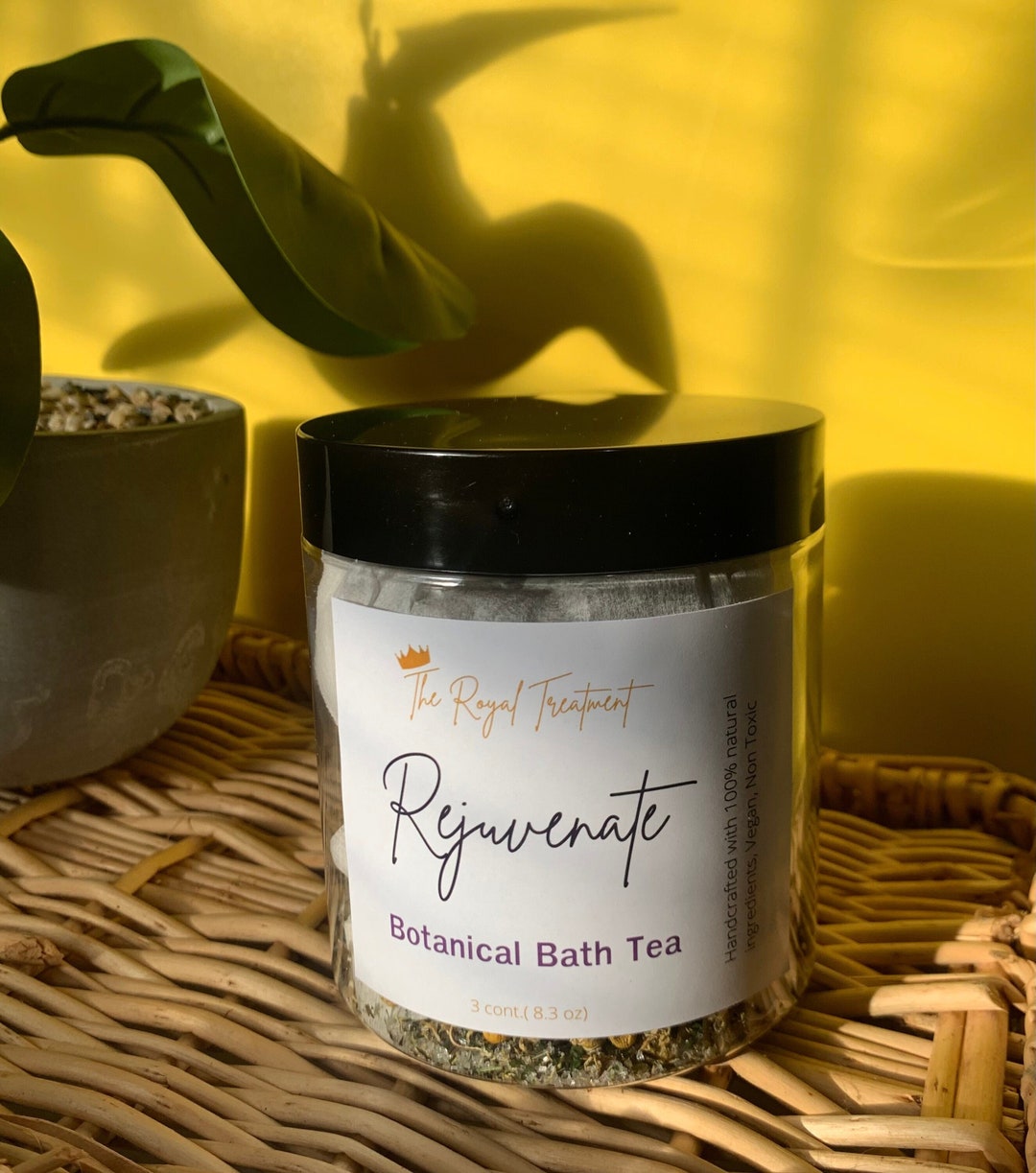 Botanical Bath Tea Skin Soothing Bath Soak Herbal Bath Tea Lavender