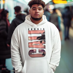 Premium Hoodie New City California Design, Cali Streetwear, Urban Fashion, Men&#39;s/Women&#39;s Style