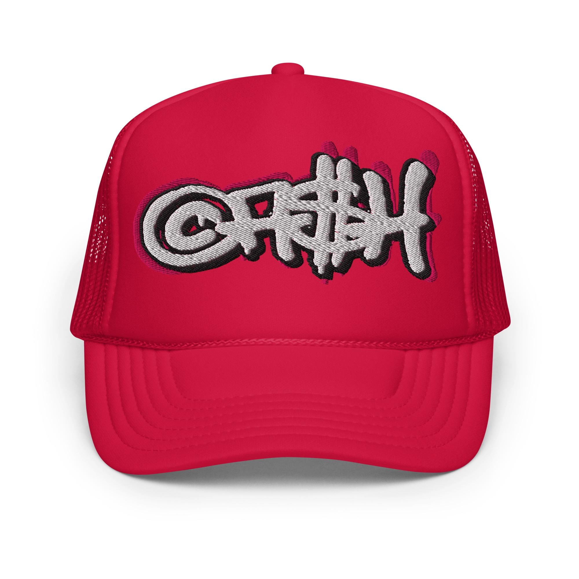 Cash Money Foam Trucker Hat, Snapback Cap, Curved Brim Hat, Trendy Mesh ...