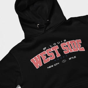 St. Louis City Premium Sweatshirt, Westside Graphic Print, New City Design, Stylish Pullover