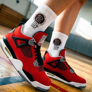 Jordan 4 Socks - Etsy