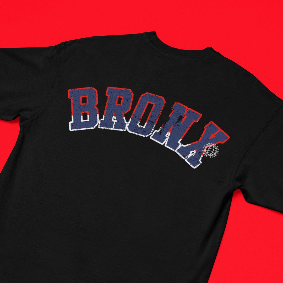 Brunx Bronx Design Boxy T-shirt, Urban Streetwear Tee - Etsy