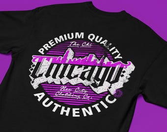 Chicago Skyline T-Shirt: Urban Graphic Tee, Boxy Fit
