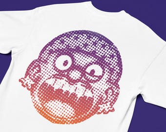 Holla Graphic Boxy T-Shirt: Urban Art Design