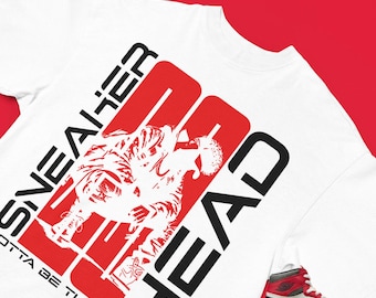 Jordan 1 Chicago Match Tee: Urban Graphic Print Boxy T-Shirt