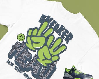 Camiseta Jordan 3 Doernbecher Boxy, estilo urbano