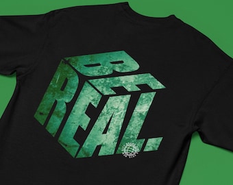 Be Real Boxy T-Shirt: New City Design, Urban Streetwear