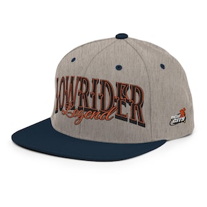 Lowrider Legends Snapback, Exclusive New City Design Cap, Urban Street Style Hat, Men&#39;s Headwear, Trendy Fashion