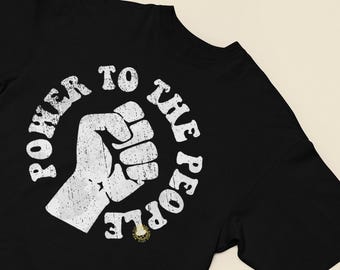 Power to the People Graphic Tee, New City Design Unisex Top