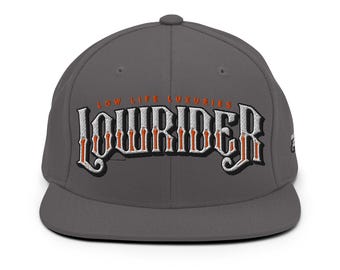Lowrider Snapback Hat, New City Design, Urban Streetwear