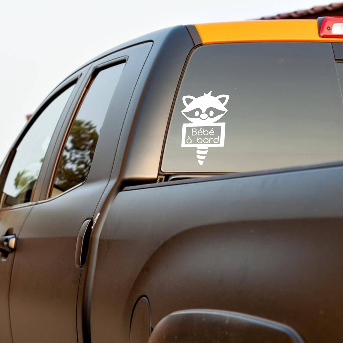 Baby animal car stickers on board Etsy