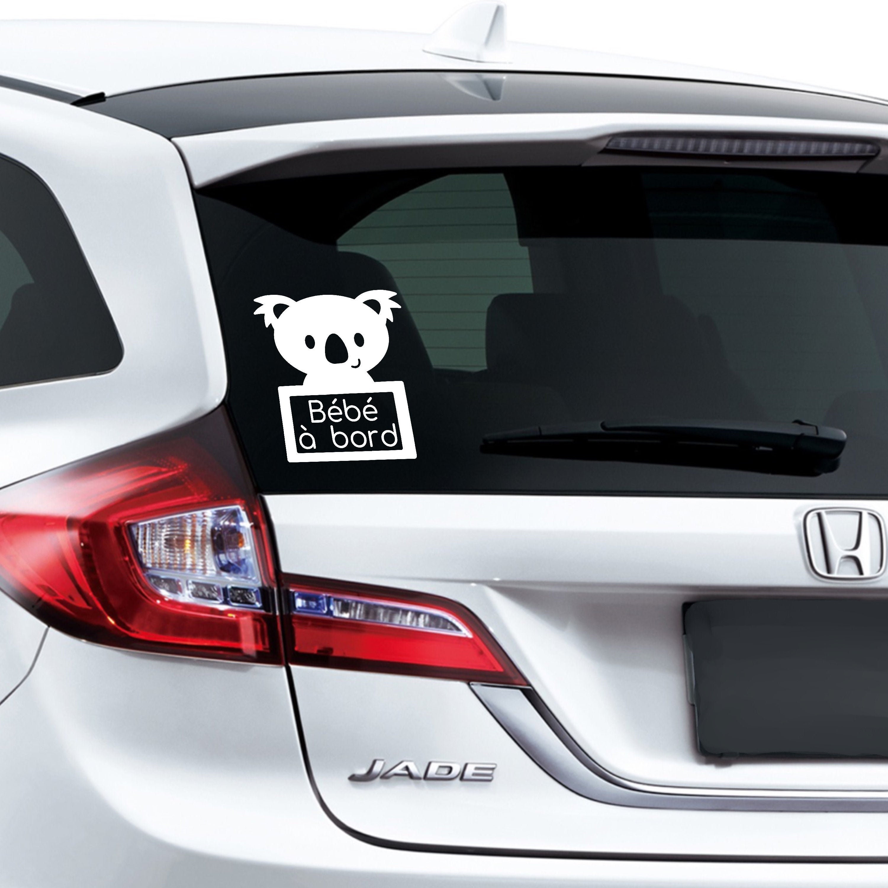 Baby animal car stickers on board Etsy
