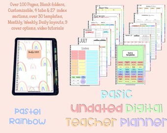 BASIC Teacher Planner {GoodNotes PDF}