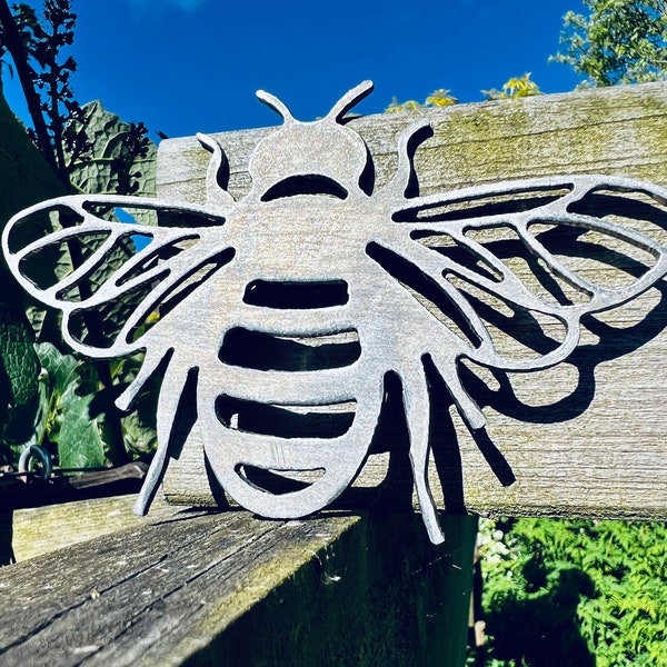 Metal Bee Garden Ornament - 3 Styles, 2 sizes and Honeycomb available!