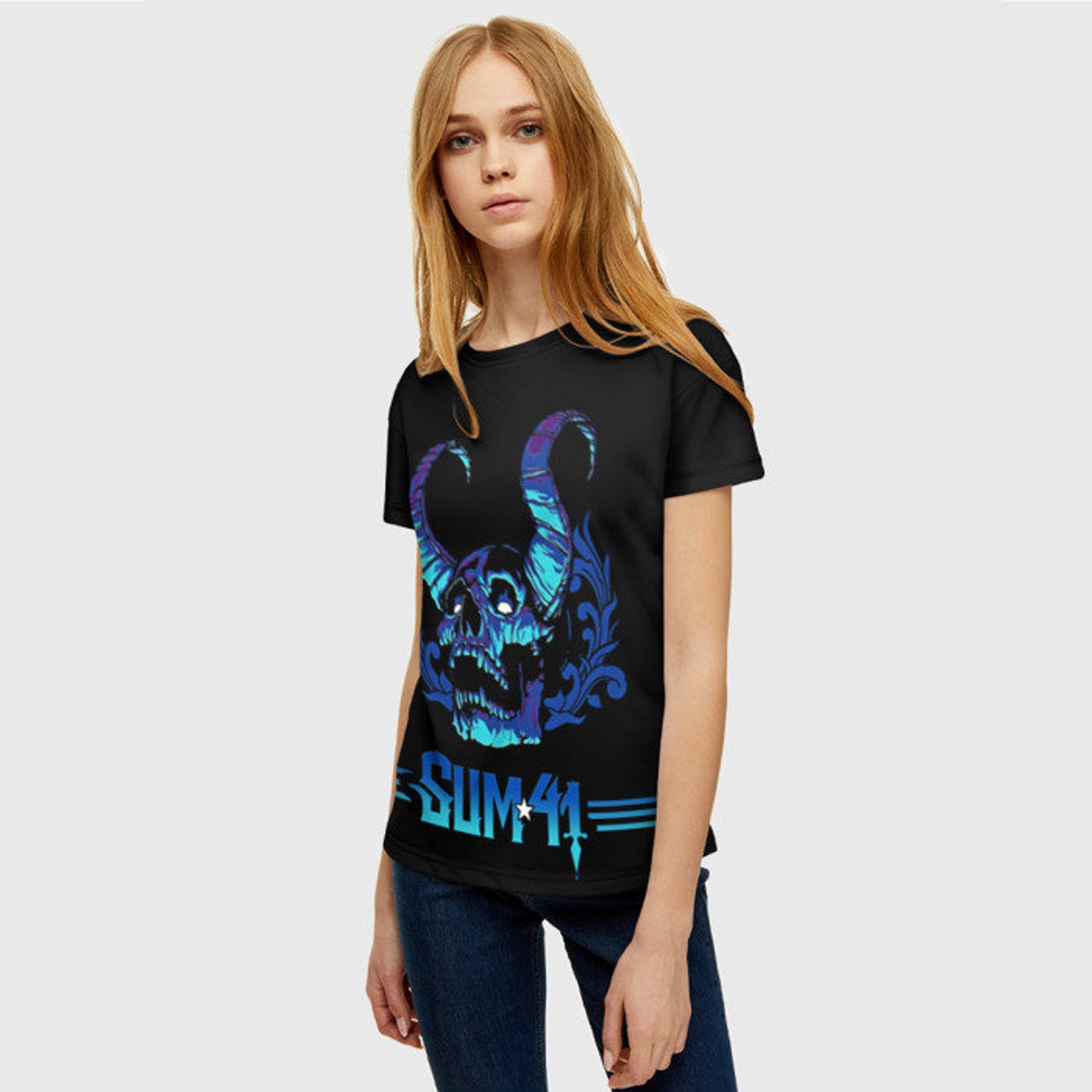 Sum 41 Tour TShirt High Quality Graphic Tee Men's Etsy
