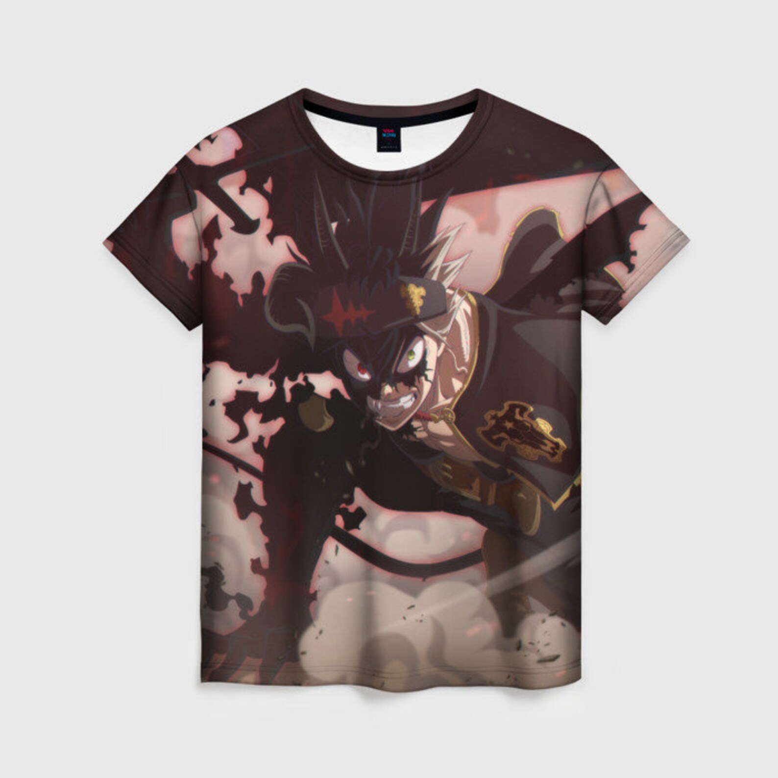 Black Clover Demon Asta T-Shirt High Quality Graphic Shirt | Etsy