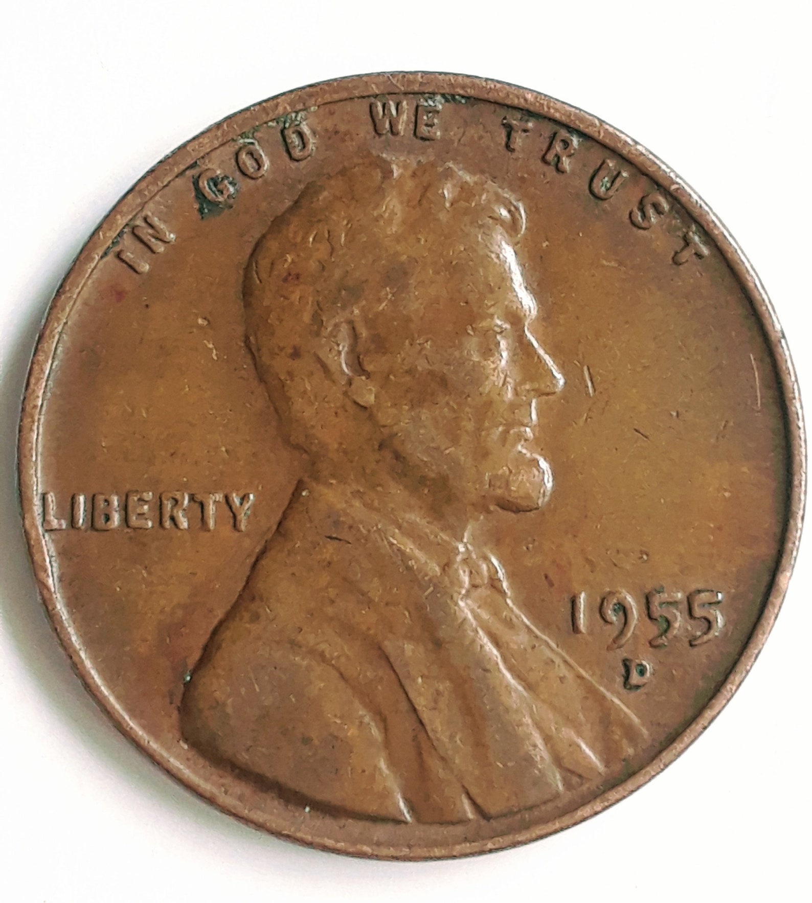 55 Double Die Penny - bjy7583