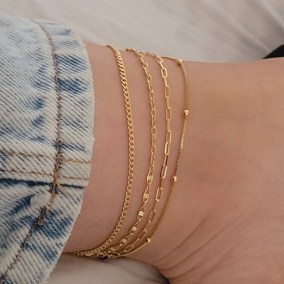 Gold hotsell anklet sale