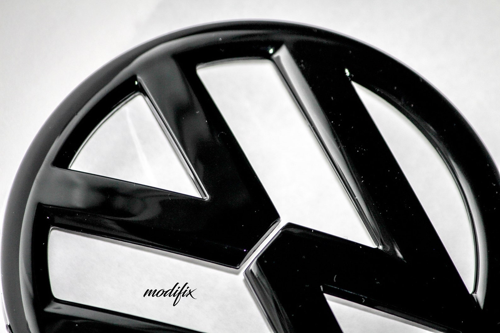 MODIFIX UK for VW Polo 20092013 Black Gloss Badge Emblem Etsy