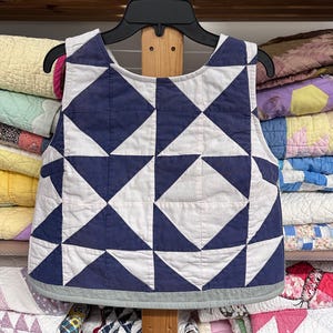 Vintage Quilt Clothes Quilt Shirt Tank Top Crossback Tank Upcycled Quilt Repurposed Quilt Clothing Quilt Jacket Quilt Coat Cottage Core Boho