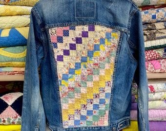 Vintage Quilt Jacket - Etsy