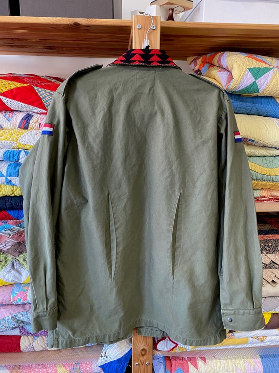 Vintage Army Jacket Repurposed Dutch Military Jacket … Gem