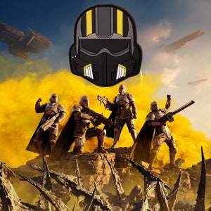 HellDivers 2 Helmet patch