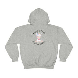Feeling a little stabby unicorn ****Unisex Heavy Blend Hooded Sweatshirt