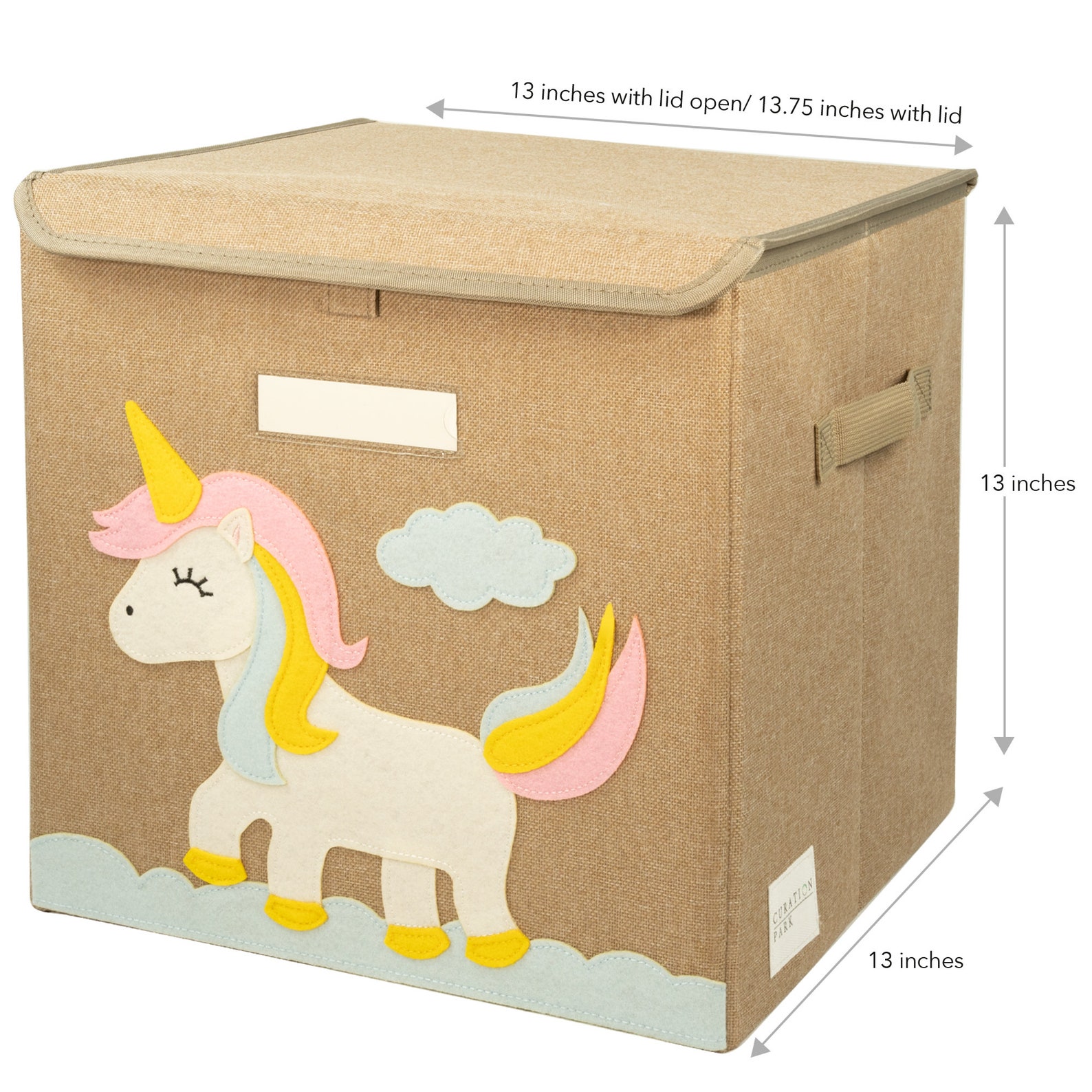 Toy Storage Cube Box for Kids Boys Girls Collapsible Etsy